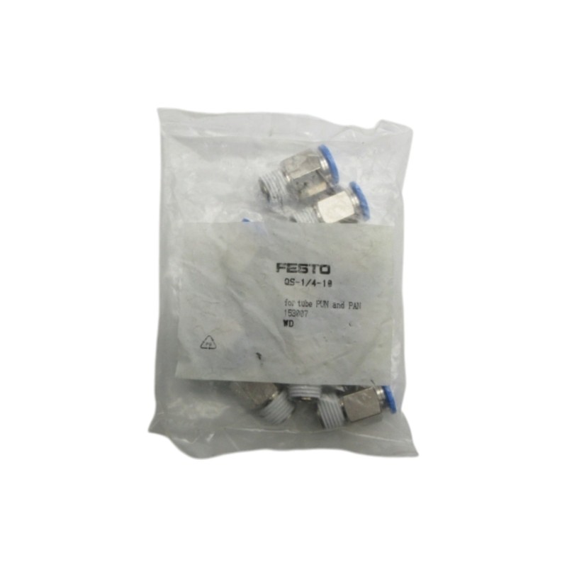 Festo Qs-1/4-10 153007 (Pkg Of 10) Nsmp