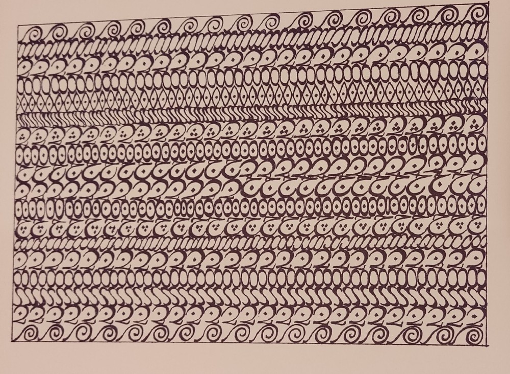 Zenderoudi original  serigraph 1972