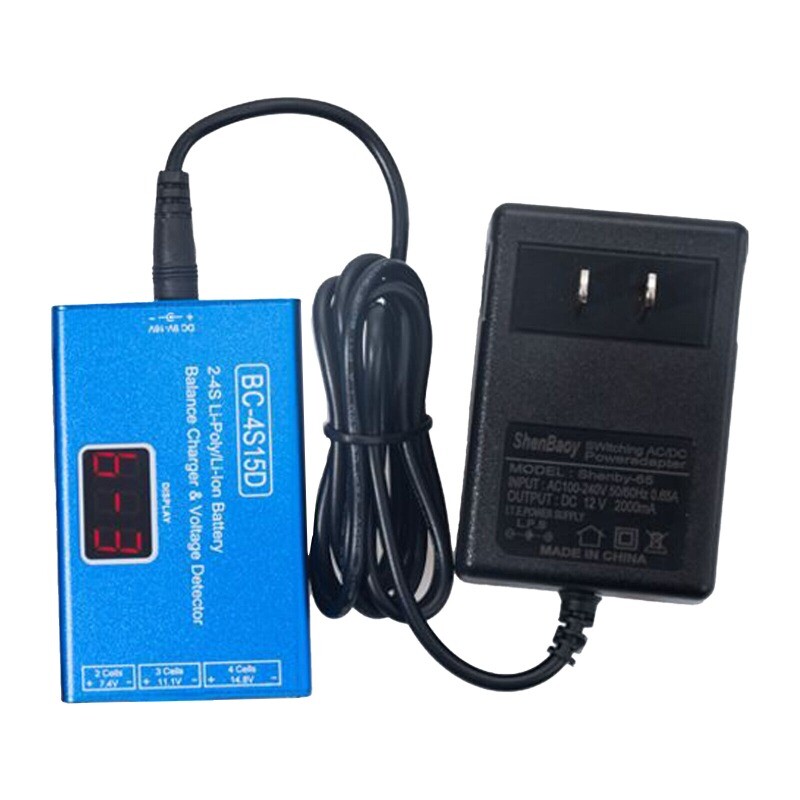 Lithium Battery Charger for 7.4v 11.1v 14.8v Lipo Li-Ion Battery Balance Charger