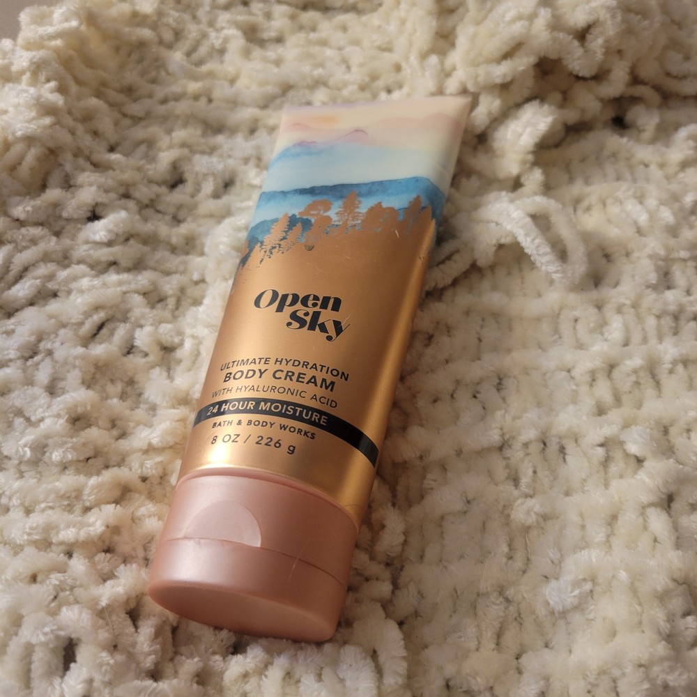 NEW! - Bath & Body Works OPEN SKY Body Cream 24 Hour Moisture