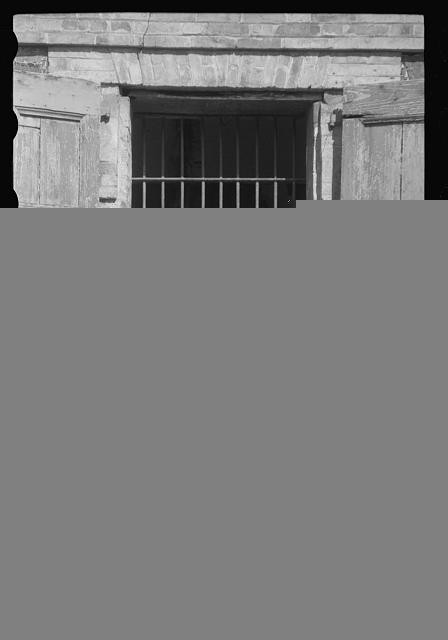 Photo:Charlotte Amalie St Thomas Virgin Islands 1941 Insane Asylum Window