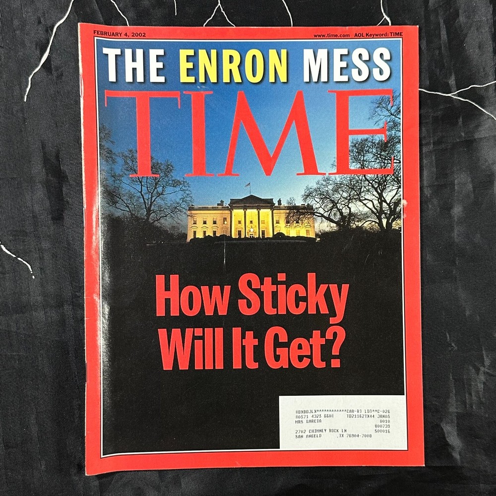 Time Magazine February 4, 2002- The Enron Mess- How Sticky Will It Get