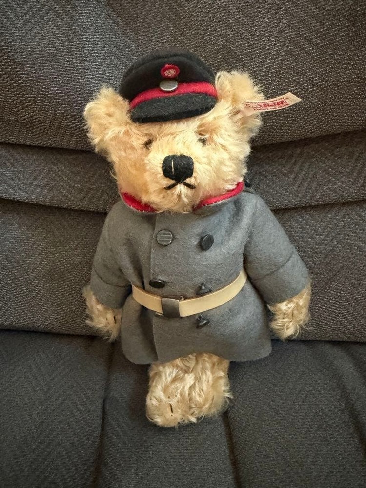 [Steiff] Captain Köpenick Teddy Bear 25cm Limited Edition 2010 Excellent Conditi