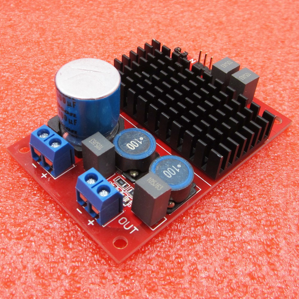 DC 12V-24V TPA3116 Mono Channel Digital Power Audio Amplifier Board BTL Out 100W
