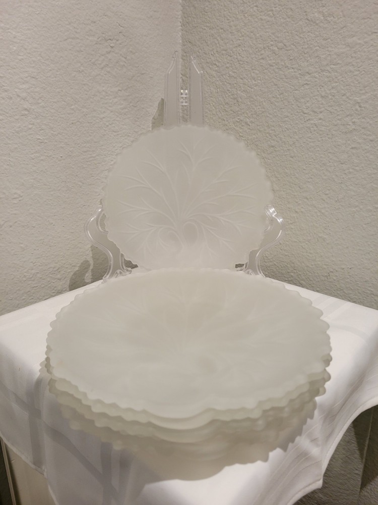 Indiana Glass Company Frosted Textured 