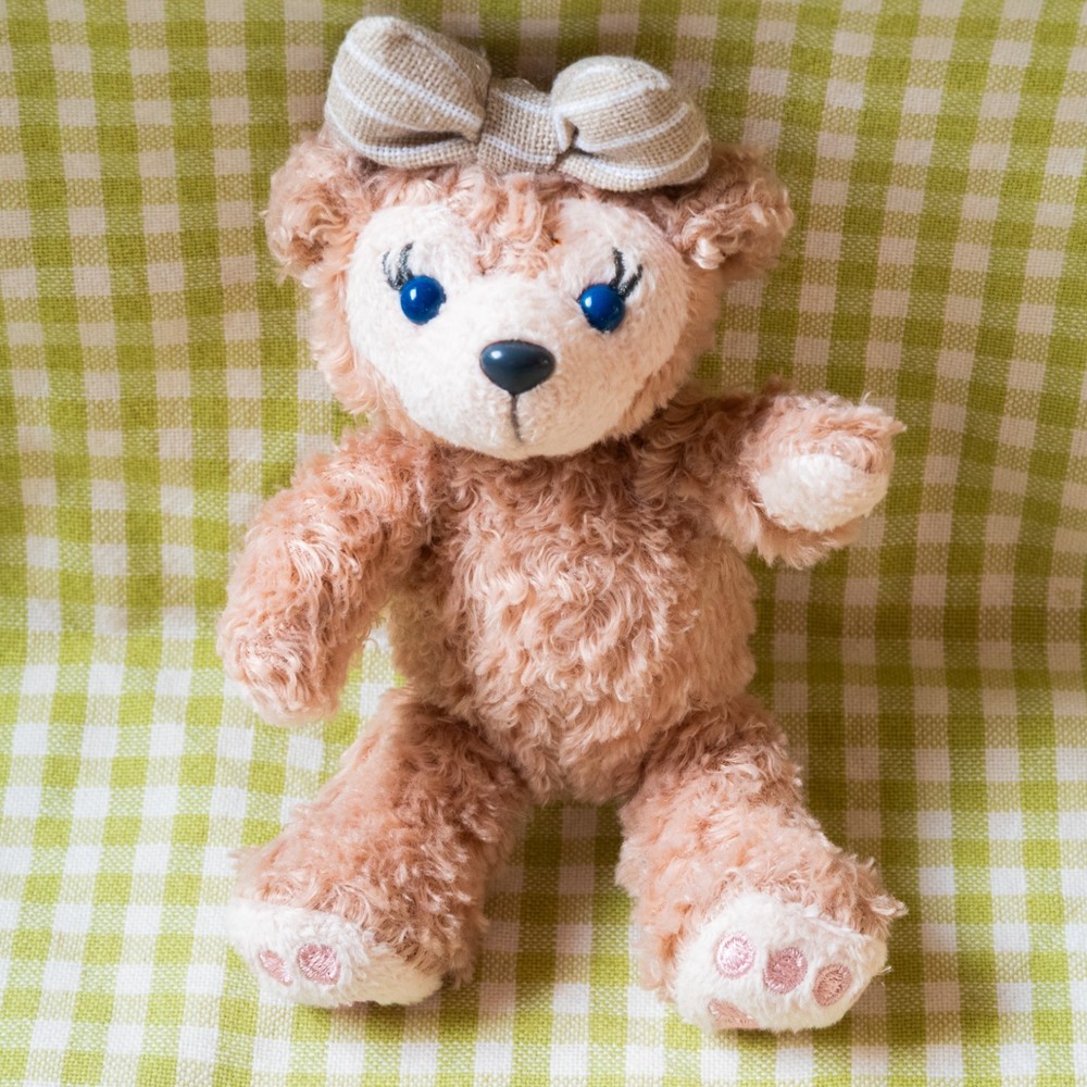 Authentic Tokyo DisneySea ShellieMay Plush Charm Mini Bear Duffy Friends Japan