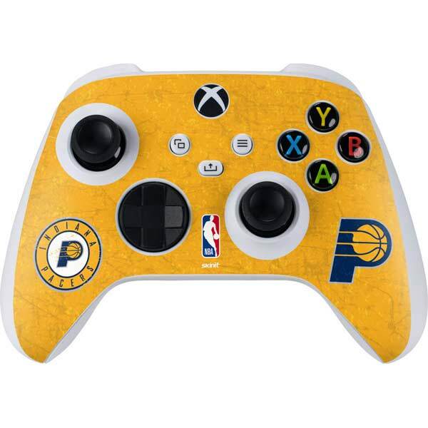 NBA Indiana Pacers Xbox Series S Controller Skin - Indiana Pacers Distressed