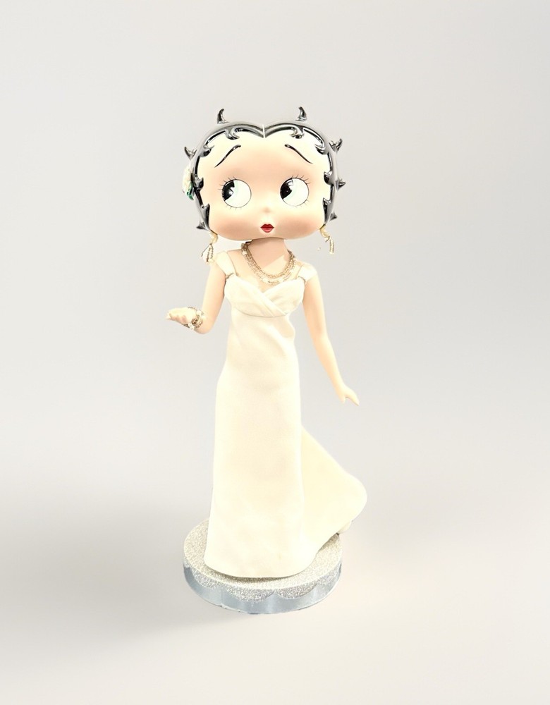 Vintage Betty Boop Porcelain Doll Danbury Mint Irresistible by Syd Hap