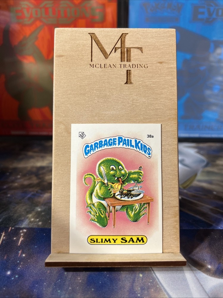 1985 Topps Garbage Pail Kids Slimy Sam No. 38a Mini