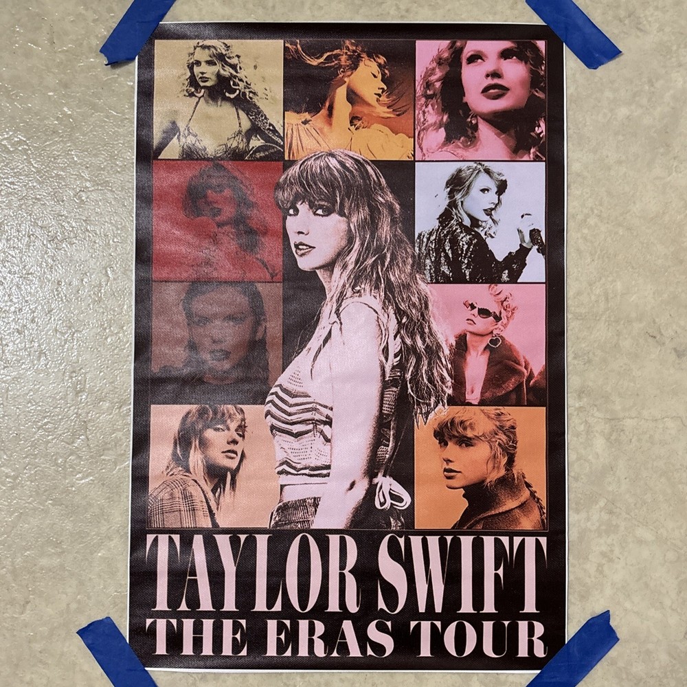 Taylor Swift Music ✅ Eras Tour ✅ Poster Wall Art Canvas Poster Print ✅ 12x18 in