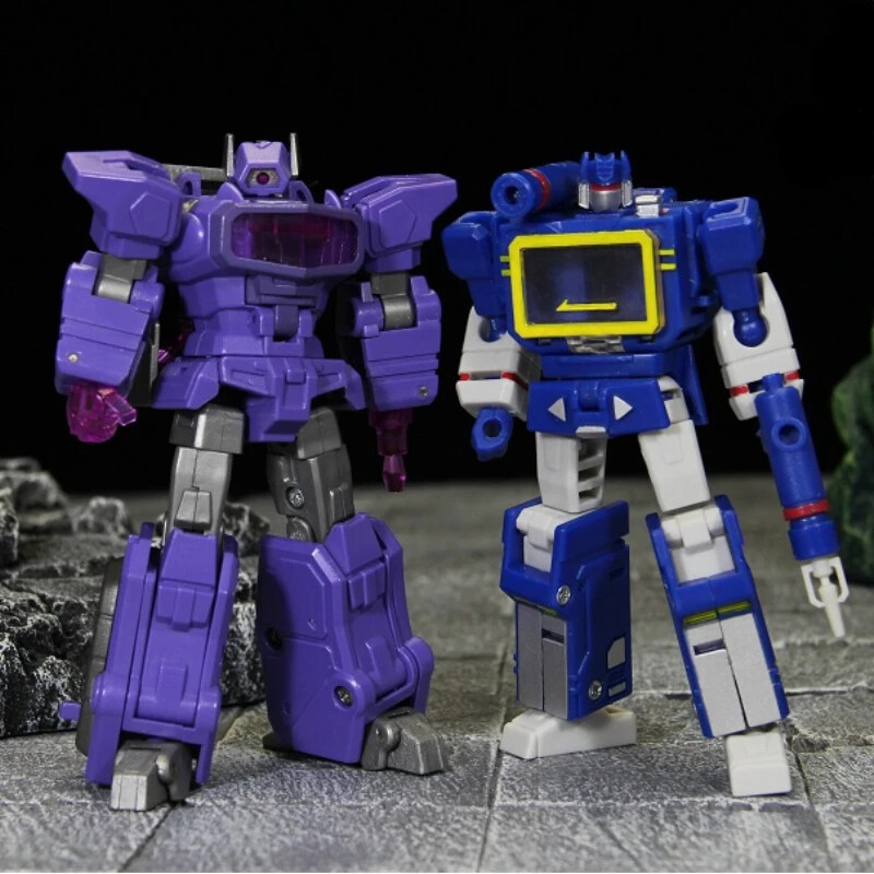 Transformation Toys PocketToys PT03 Shockwave PT04 Soundwave Mini Action Figure