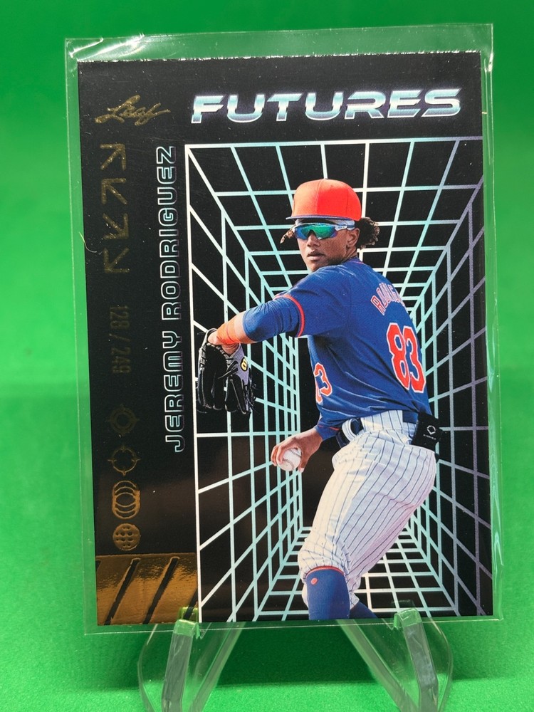 Jeremy Rodriguez Gold /249 2024 Leaf Futures Arizona Diamondbacks #103