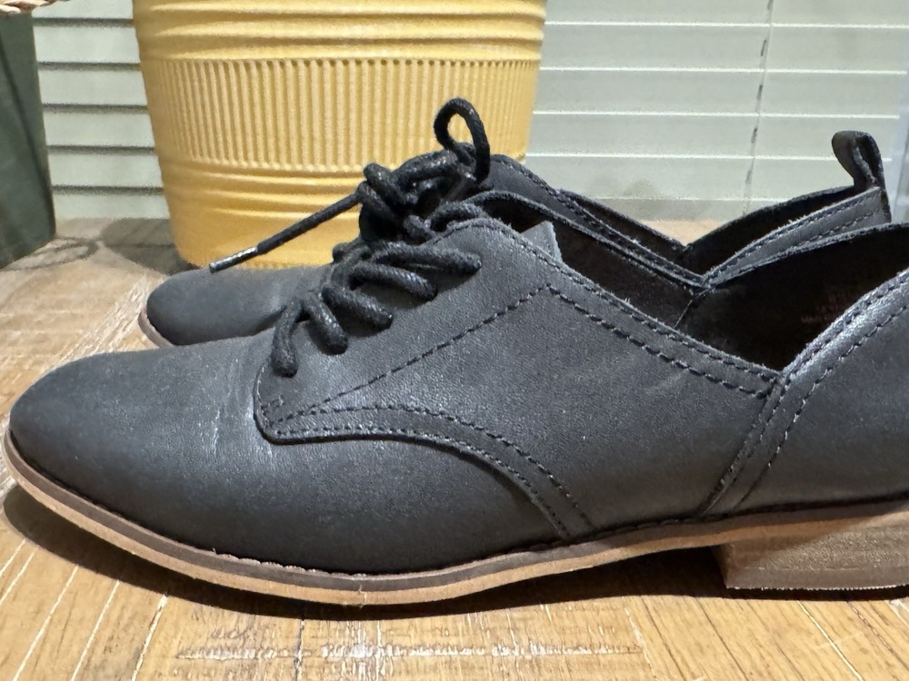 Lucky Brand Efinnia Oxford Black Women’s Shoes Size 6.5 M Pre-Owned In GREAT con