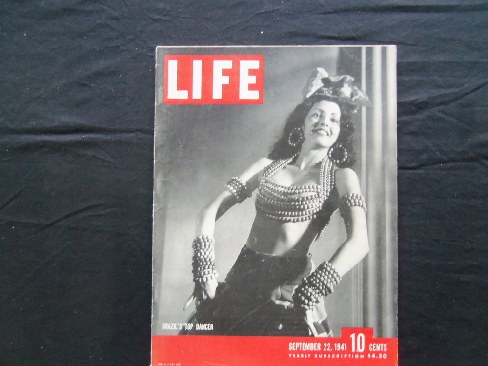 1941 September 22 Life Magazine - Brazilian Dancer Volusia - L 253