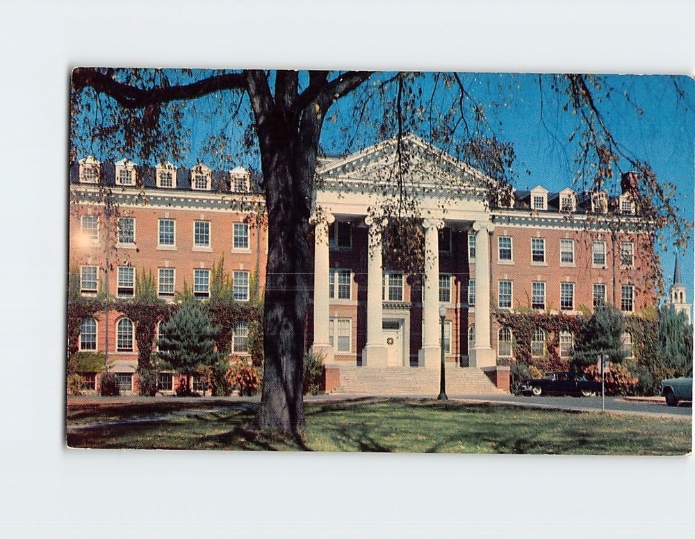 Postcard Alumnae Hall Hood College Frederick Maryland USA