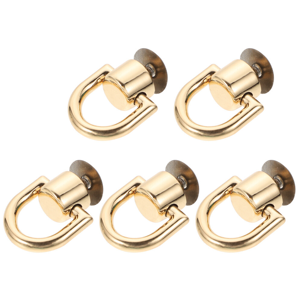 5 Pcs Purse Chain Strapes Luggage Connection Buckle Bag Clasp Replacement