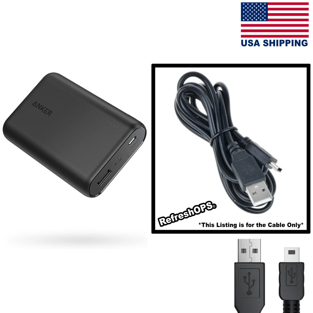 Anker PowerCore 10000 Portable Charger with USB Replacement Cable  