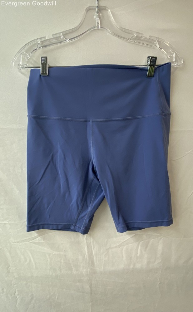 Lululemon Women's Blue Align High-Rise Pull-On Biker Shorts Size 10