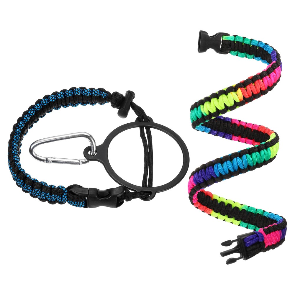 Paracord Handle, Water Bottle Handle Strap, Light Blue