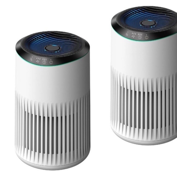 HEPA Air Purifier for Large Bedroom Removes 99.97% Dust Pet Dander Allergens