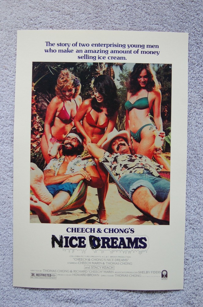 Nice Dreams Cheech and Chong Lobby Card Movie Poster