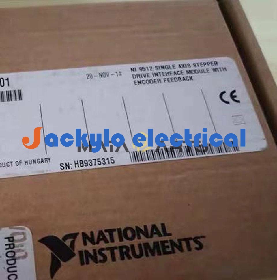 ONE NEW National Instruments Interface Module NI 9512 779944-01