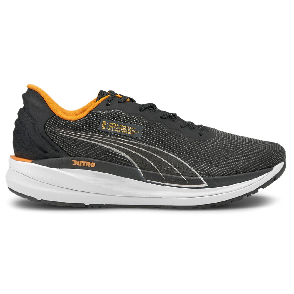 PUMA Magnify Nitro Wtr Running  Mens Black Sneakers Athletic Shoes 19530601