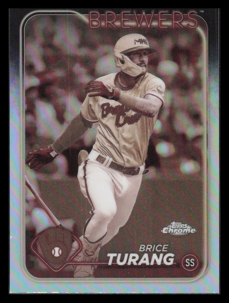 2024 Topps Chrome Sepia Refractors #272 Brice Turang