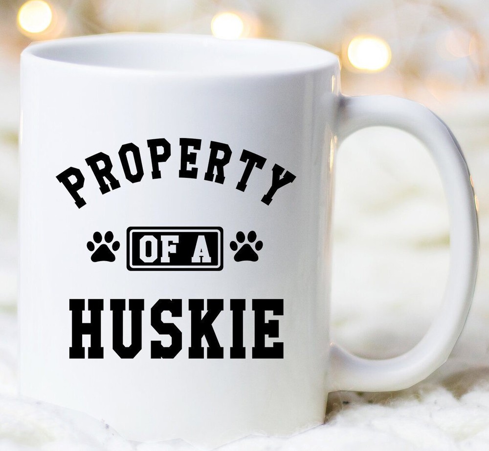 Husky Lover Coffee Mug - Funny Husky Themed Ceramic Cup for Dog Owners