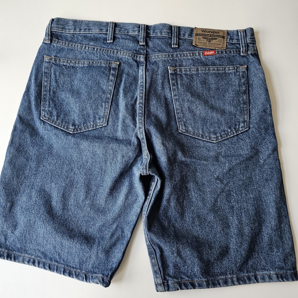 Vintage Wrangler Jean Denim Shorts Mens Size 34 - Relaxed Fit 100% Cotton