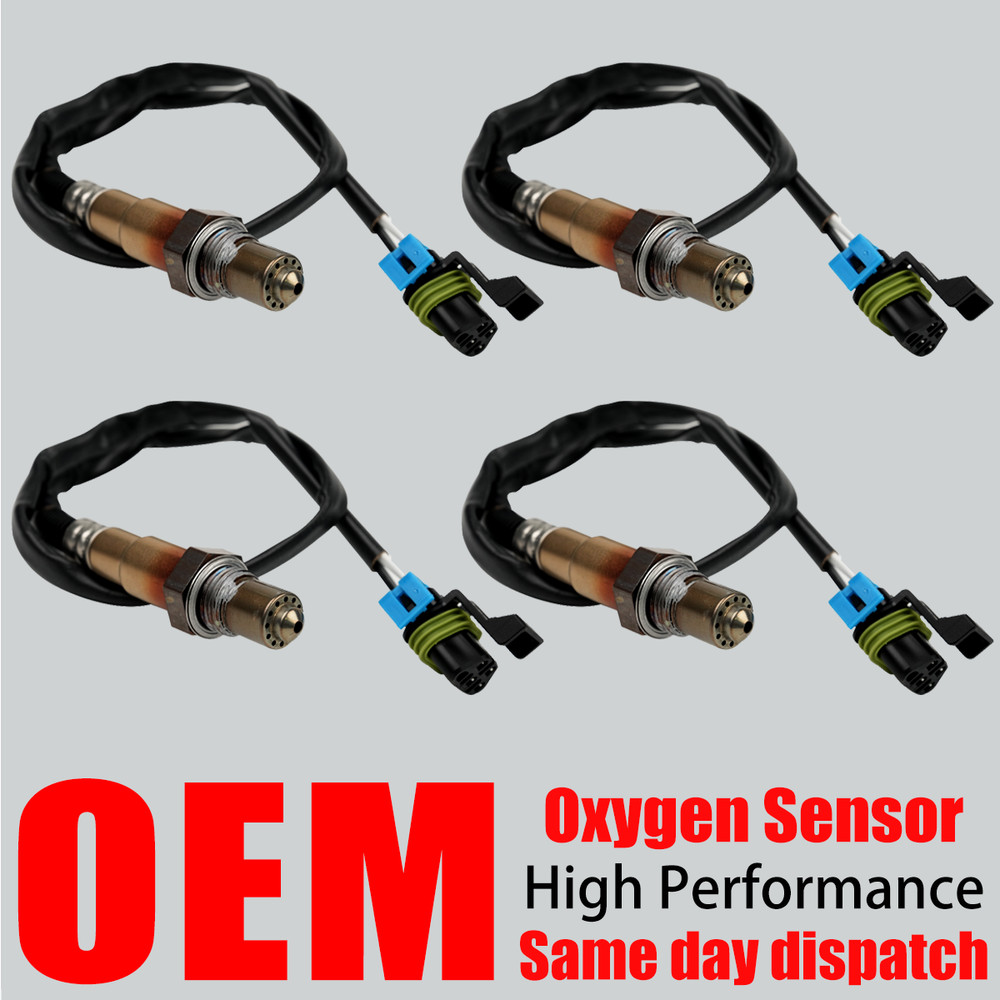 4X OEM Up & Downstream Oxygen O2 Sensors For Chevy GMC Buick Cadillac 3.0L 3.6L