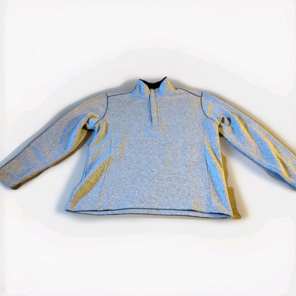 Weatherproof Vintage Men's Sweater, Gray, Size XL, 1/4 zip,