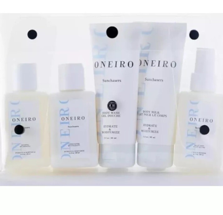 ONEIRO Sunchasers Travel Kit Ready Clean & Vegan Personal Care New/Sealed
