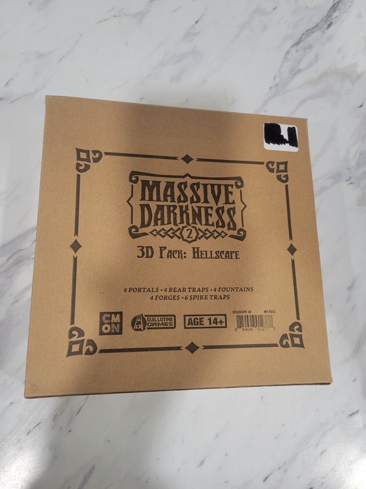 Massive Darkness 2: 3D Hellscape Pack (Kickstarter Special) NEW