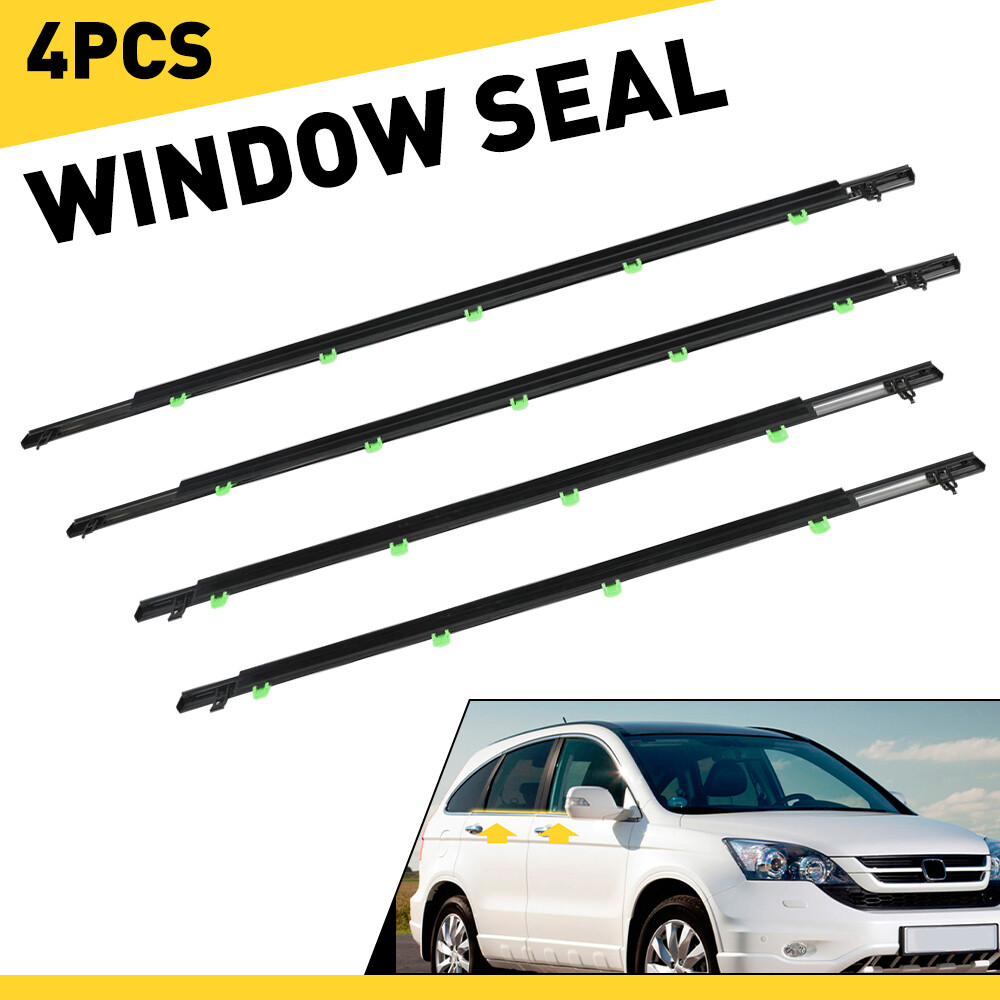 Outside Window Moulding Trim Weatherstrip Seal Belt For Honda CR-V 2007-11 10