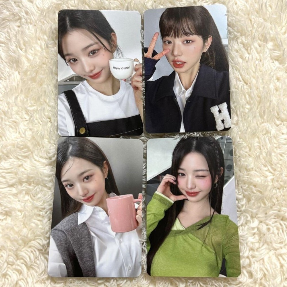 IVE Wonyoung x Hapa Kristin Promotion 2024 Ver.2 Official Photocard Set 4ea