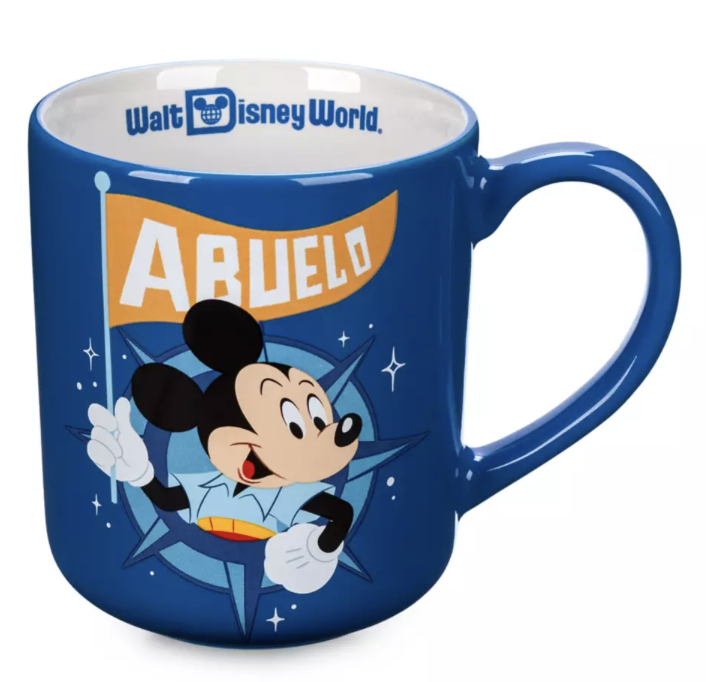 Disney Parks Mickey Mouse Abuelo Mug Walt Disney World Brand New with Tag-image