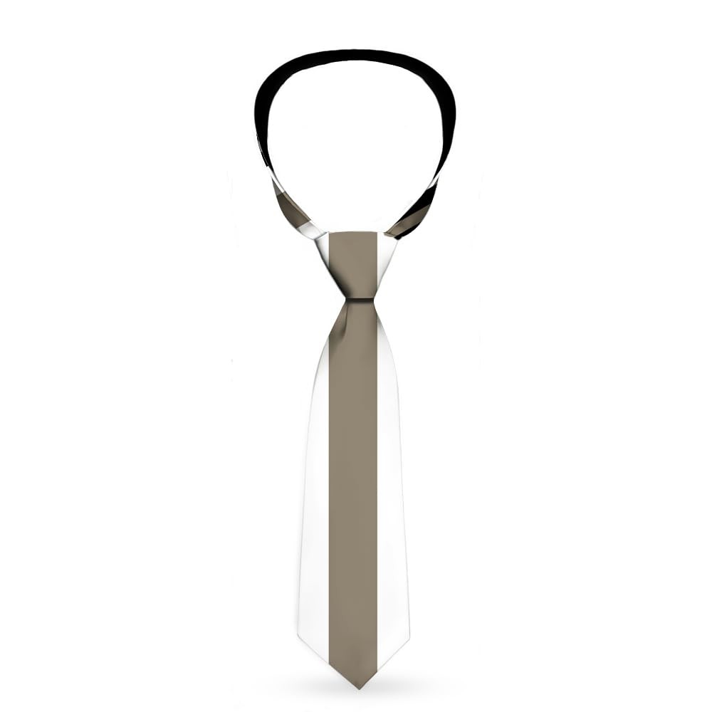 Necktie Standard - Striped Black/Gray/White ACC NEWAnother great item from Rarewaves USA | Free delivery!