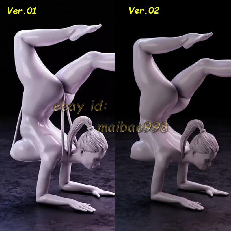 3D Print NSFW handstand girl Garage Kit Figure Model Kit Unpainted Unassembled