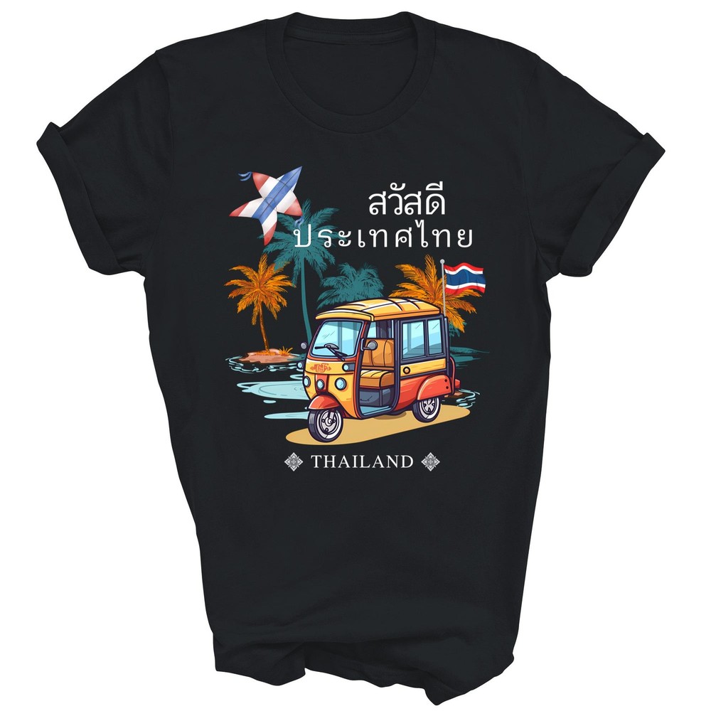 Thai Travel Vacation Sawasdee Thailand T-Shirt