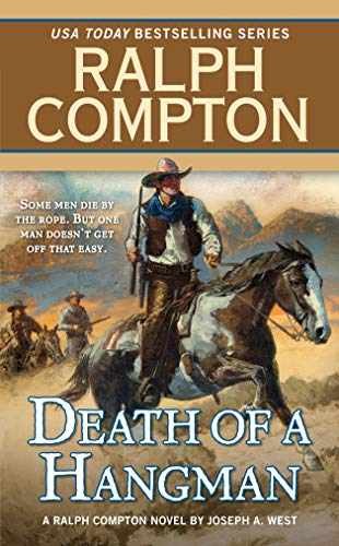 Ralph Compton Death of a - Paperback, by Compton Ralph West - Acceptable r