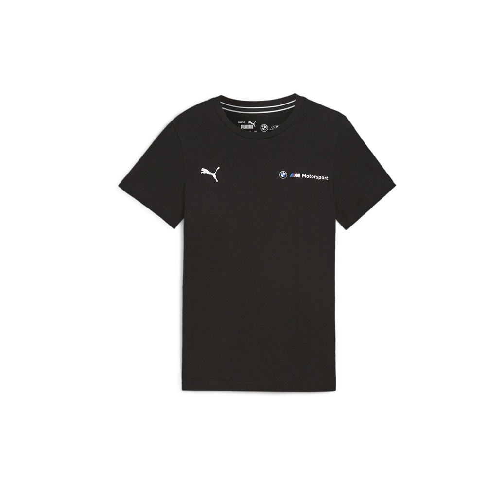 PUMA Bmw M Motorsport Essentials Motorsport Crew Neck Short Sleeve T-Shirt Youth