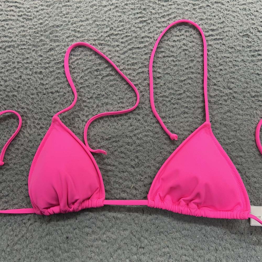 Victoria Secret Swim Triangle Womens Size Small Beach Swimwear Hot Pink
