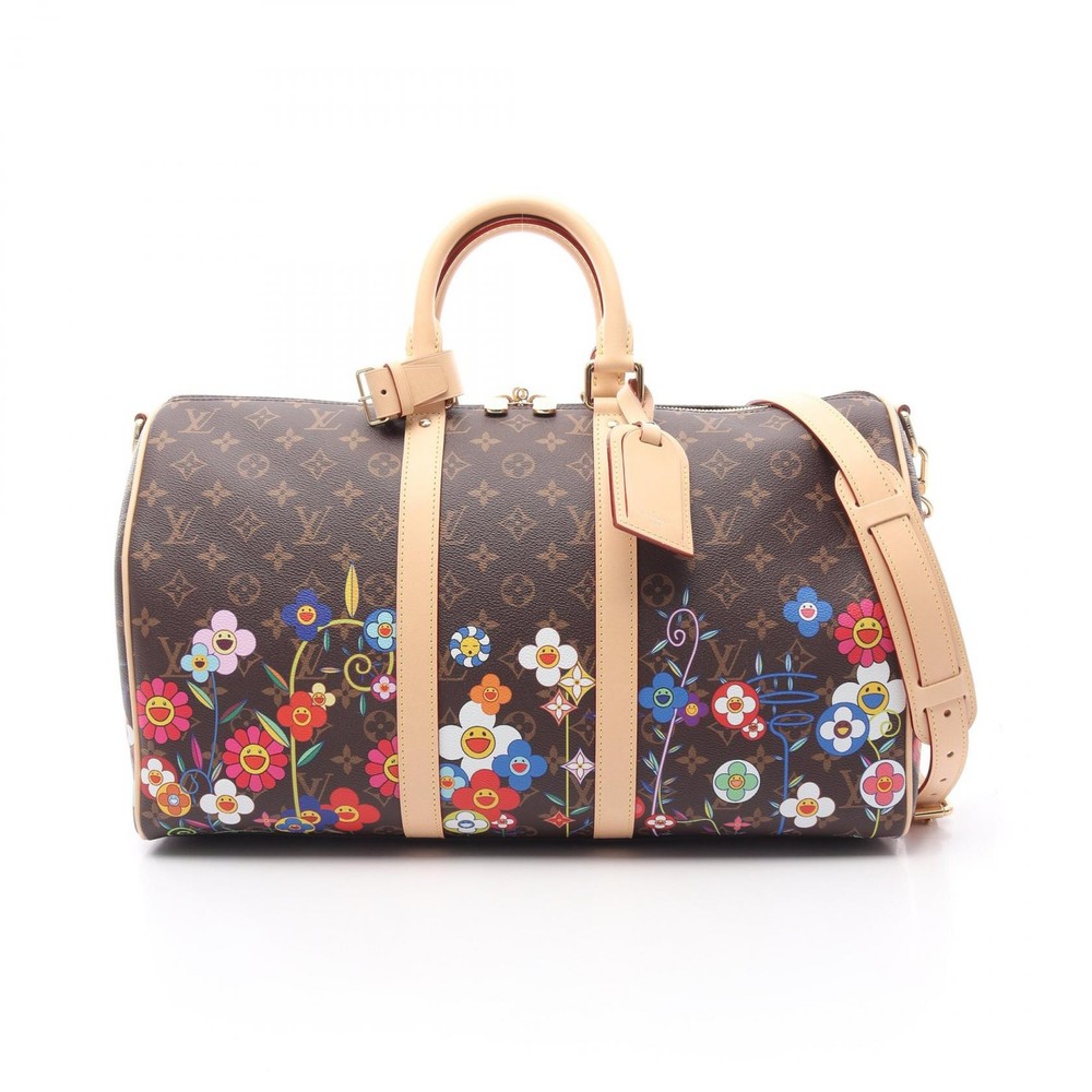 LOUIS VUITTON × TM Keepall Bandouliere 45 Shoulder Handbag M14182 Monogram used