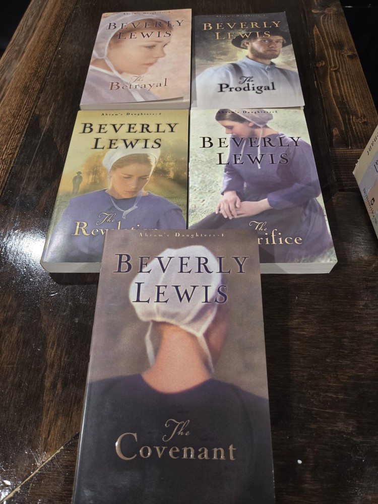 Complete Set Series - Lot of 5 Abram's Daughters books by Beverly Lewis Amish