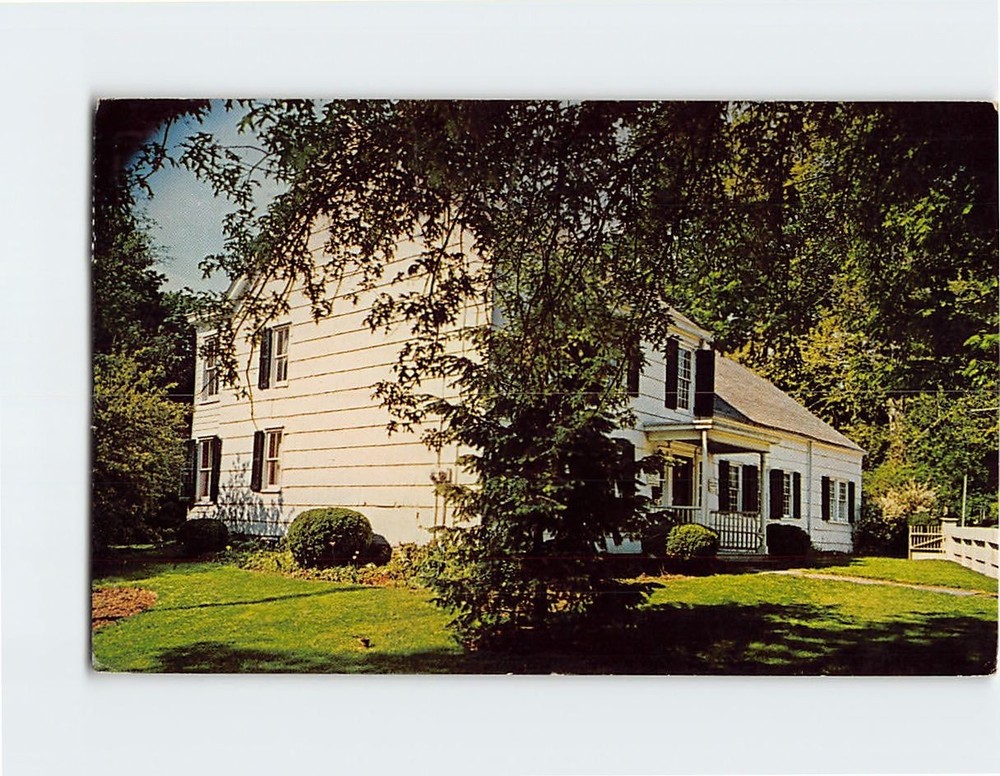 Postcard David Conklin Farmhouse Huntington Long Island NY USA