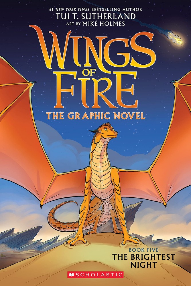 Wings of Fire: The Brightest Night: A Graphic Novel (Wings Fire Graphic...