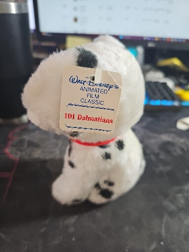 Vintage Disney Land World 101 Dalmatians Plush Puppy Dog 7
