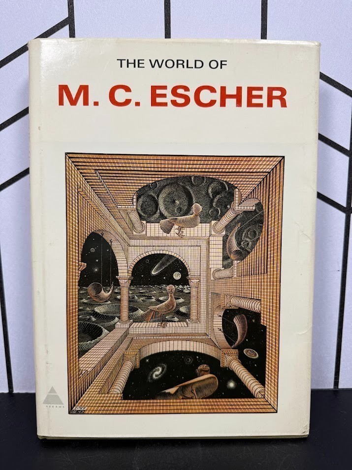 The World of M.C. Escher 1971 Abrams Hardcover Vintage Art Coffee Table Book