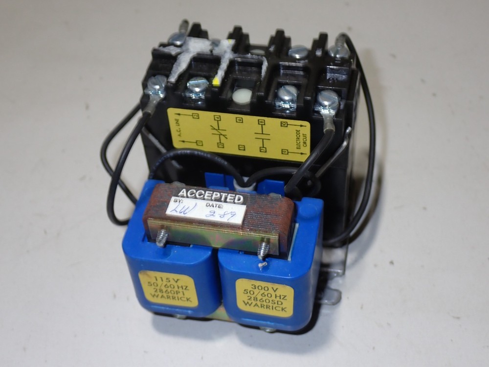 WARRICK CONTROLS GEMS 1D1D0 CONTROL RELAY 115V 50/60HZ NEW